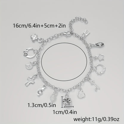Upsell Amatista™ — Pulsera de Plata 925 con 13 Amuletos