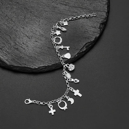 Upsell Amatista™ — Pulsera de Plata 925 con 13 Amuletos