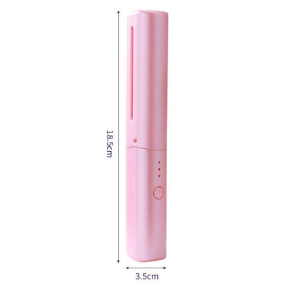 Peina & Brilla™ – Pack 2 Cepillos Alisadores Portátiles Antifrizz con brillo de salón