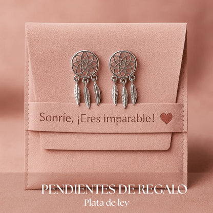 Llamador de Ángeles™ — Pulsera de Plata 925 regulable  (2x1 Limitado + aretes de regalo)